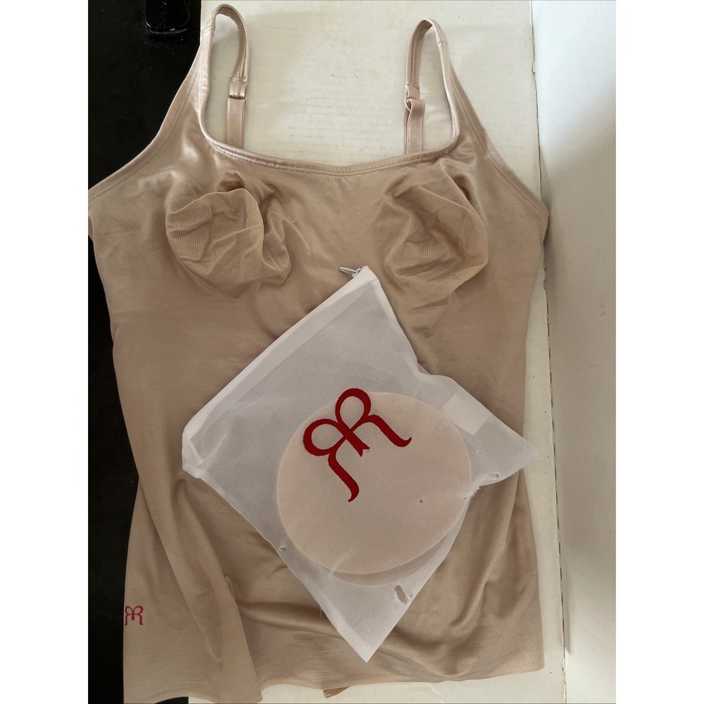 Ruby Ribbon Size 38 Cami Style 3056 With Petals